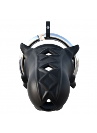 Черный замок верности Extreme Silicone Cock Blocker - Pipedream - купить с доставкой в Ярославле
