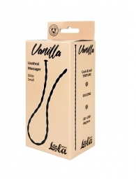 Черный уретральный массажер Glide Small - 30 см. - Lola Games - купить с доставкой в Ярославле