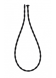 Черный уретральный массажер Glide Small - 30 см. - Lola Games - купить с доставкой в Ярославле