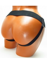 Трусики для страпона коричневого цвета - БДСМ Арсенал - купить с доставкой в Ярославле