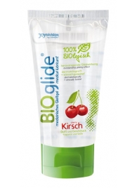 Гель-лубрикант на водной основе с ароматом вишни BIOglide Kirsch - 80 мл. - Joy Division - купить с доставкой в Ярославле