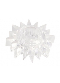 Прозрачное гелевое эрекционное кольцо-солнце - Toyfa Basic - в Ярославле купить с доставкой