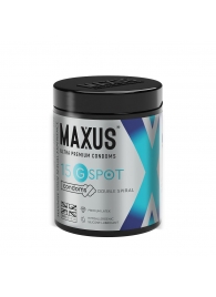 Гладкие презервативы Maxus G spot с двойной спиралью - 15 шт. - Maxus - купить с доставкой в Ярославле
