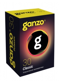 Классические презервативы с обильной смазкой Ganzo Classic - 30 шт. - Ganzo - купить с доставкой в Ярославле