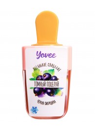 Охлаждающий бальзам для губ «Томный поцелуй» с ароматом черной смородины - 5 мл. - ToyFa - купить с доставкой в Ярославле