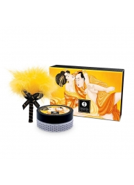 Массажная пудра с ароматом манго Luscious Mango - Shunga - купить с доставкой в Ярославле