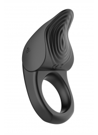 Черное эрекционное виброкольцо Vibro Lust Ring - MALESATION - в Ярославле купить с доставкой