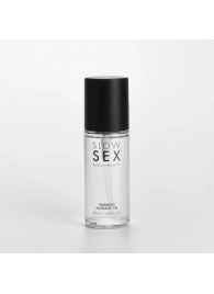 Съедобное cогревающее массажное масло Slow Sex - 50 мл. - Bijoux Indiscrets - купить с доставкой в Ярославле