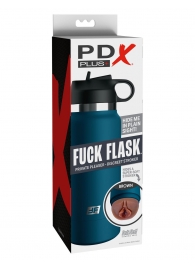 Смуглый мастурбатор-вагина в синей колбе F*ck Flask - Pipedream - в Ярославле купить с доставкой