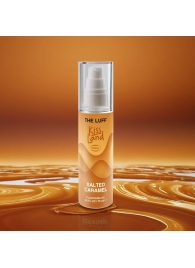 Съедобное массажное масло Kiss Land Salted Caramel - 75 мл. - THE LUFF - купить с доставкой в Ярославле