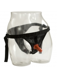 Трусики со штырьком для фиксации насадок Ultra Harness with Plug - Doc Johnson - купить с доставкой в Ярославле