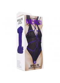 Фиолетовая верёвка для связывания и фиксации Bind Tie - 9,14 м. - Doc Johnson - купить с доставкой в Ярославле