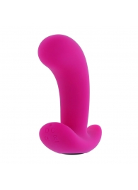 Розовый вибромассажёр простаты с пультом ДУ Hooking Up - 9,5 см. - Selopa - в Ярославле купить с доставкой