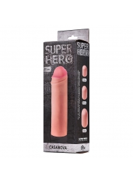 Фаллоудлинитель SUPER HERO Casanova - 18 см. - Lola Games - в Ярославле купить с доставкой