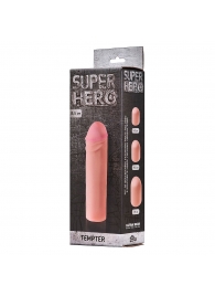 Фаллоудлинитель SUPER HERO Tempter - 16 см. - Lola Games - в Ярославле купить с доставкой