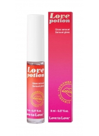 Возбуждающий блеск для губ Love Potion - 8 мл. - Love to Love - купить с доставкой в Ярославле