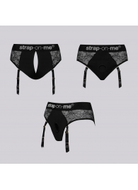 Трусики для фиксации насадок Strap-on-me Harness Lingerie Diva XS - Strap-on-me - купить с доставкой в Ярославле