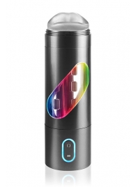 Перезаряжаемый мастурбатор-ротик Extreme Toyz Rechargeable Roto-Bator Mouth - Pipedream - в Ярославле купить с доставкой