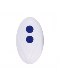 Синее эрекционное виброкольцо с клиторальной подушечкой и пультом ДУ Adjustable Fun Ring - Zero Tolerance - в Ярославле купить с доставкой