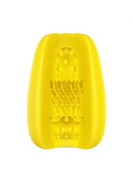 Желтый мастурбатор-яйцо Bisedze - LoveStore - в Ярославле купить с доставкой