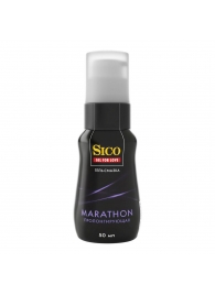 Пролонгирующая гель-смазка Sico Marathon - 50 мл. - Sico - купить с доставкой в Ярославле