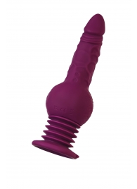 Фиолетовая мини-машина для секса Striker с пультом ДУ - 23,5 см. - ToyFa - купить с доставкой в Ярославле