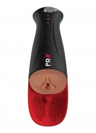 Мастурбатор-вагина в колбе с вибрацией Fuck-O-Matic Pro XL - Pipedream - в Ярославле купить с доставкой