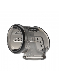 Дымчатая насадка на пенис и мошонку - Baile - в Ярославле купить с доставкой