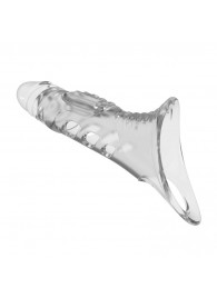 Прозрачная насадка на пенис - 22 см. - Baile - в Ярославле купить с доставкой