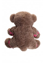 Бондажный набор: бурый мишка с розовыми оковами и наручниками - Pecado - купить с доставкой в Ярославле