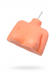 Оранжевая сувенирная свеча «Женский силуэт» - Pecado - купить с доставкой в Ярославле