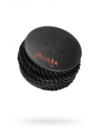 Черная веревка для шибари на катушке - 5 м. - Pecado - купить с доставкой в Ярославле