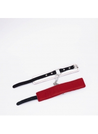 Бело-красные кожаные оковы - Crazy Handmade - купить с доставкой в Ярославле