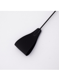 Стек с широким черным кожаным наконечником и металлической ручкой - 67 см. - Crazy Handmade - купить с доставкой в Ярославле