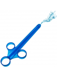 Синий шприц для введения лубриканта XL Lubricant Launcher - XR Brands - купить с доставкой в Ярославле