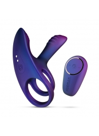 Фиолетовое эрекционное виброкольцо с клиторальной подушечкой Infinity Ignite - ONE DC B.V. - в Ярославле купить с доставкой