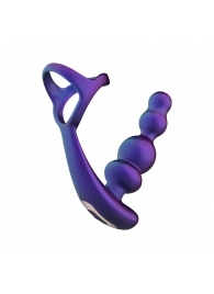 Фиолетовое эрекционное виброкольцо с анальной ёлочкой Stellar Force - ONE DC B.V. - в Ярославле купить с доставкой