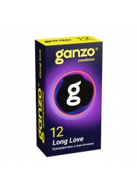 Презервативы с анестетиком для продления удовольствия Ganzo Long Love - 12 шт. - Ganzo - купить с доставкой в Ярославле