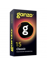 Классические презервативы с обильной смазкой Ganzo Classic - 15 шт. - Ganzo - купить с доставкой в Ярославле