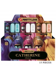 Набор из 15 мастурбаторов Catherine Olga - Baile - в Ярославле купить с доставкой