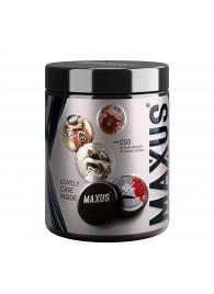 Черные утолщенные презервативы MAXUS Extra Strong с железным кейсом - 15 шт. - Maxus - купить с доставкой в Ярославле