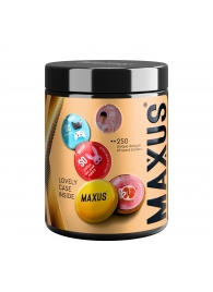 Точечные презервативы MAXUS 2000 Amazing Dots с железным кейсом - 12 шт. - Maxus - купить с доставкой в Ярославле