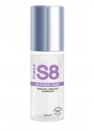 Лубрикант на водной основе S8 Glycerin Free без глицерина - 125 мл. - Stimul8 - купить с доставкой в Ярославле