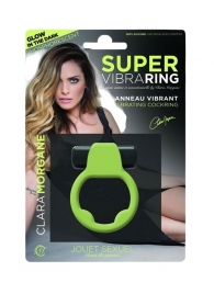 Люминесцентное эрекционное виброкольцо Super - Clara Morgane - в Ярославле купить с доставкой