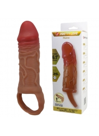 Реалистичная насадка на член Peirre - 15,5 см. - Baile - в Ярославле купить с доставкой