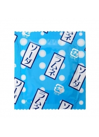 Презерватив Sagami Studded Lemonade с ароматом лимонада - 1 шт. - Sagami - купить с доставкой в Ярославле