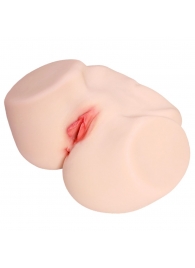 Мастурбатор-полуторс с двойным слоем материала и вибрацией Jenny Onahole Real Vagina - KOKOS - в Ярославле купить с доставкой