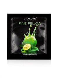 Саше съедобной оральной смазки OraLove с ароматом фейхоа - 3 гр. - Биоритм - купить с доставкой в Ярославле