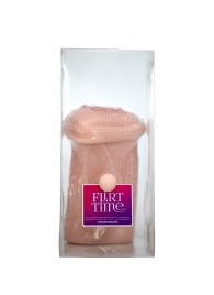 Телесный мастурбатор-вагина с фигурками на поверхности - LOVETOY (А-Полимер) - в Ярославле купить с доставкой