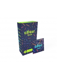 Светящиеся в темноте презервативы Expert Neon - 15 шт. - Expert - купить с доставкой в Ярославле